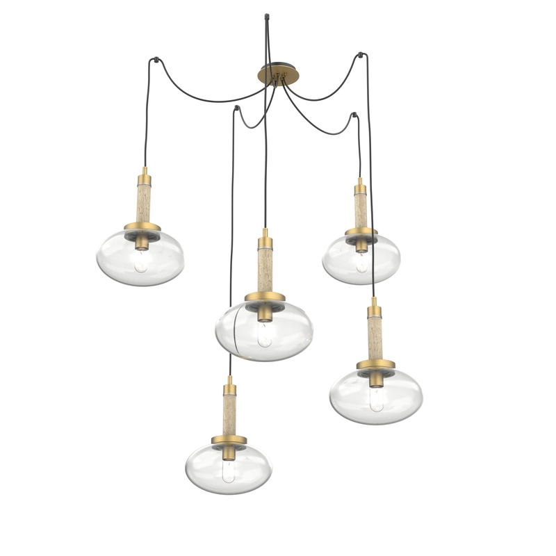 Mono 5-Light Swag Chandelier