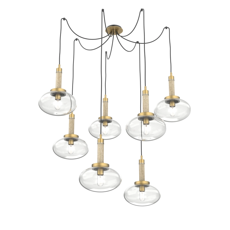 Mono 7-Light Swag Chandelier