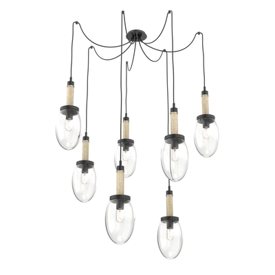 Como 7-Light Swag Chandelier