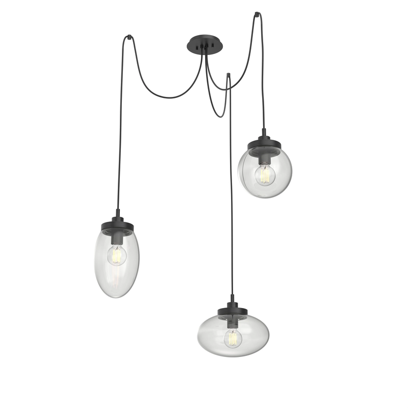 Porto 3-Light Swag Chandelier