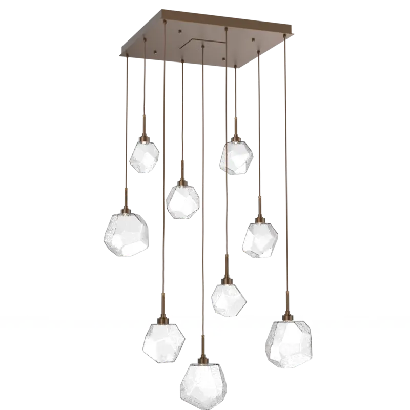 Gem Square Pendant Chandelier
