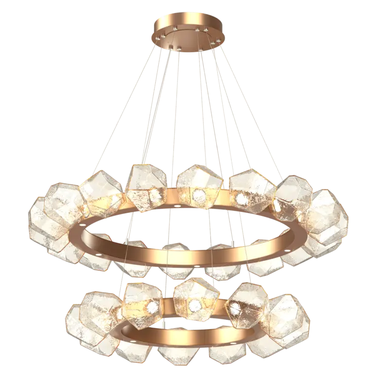 Gem Radial Ring Chandelier