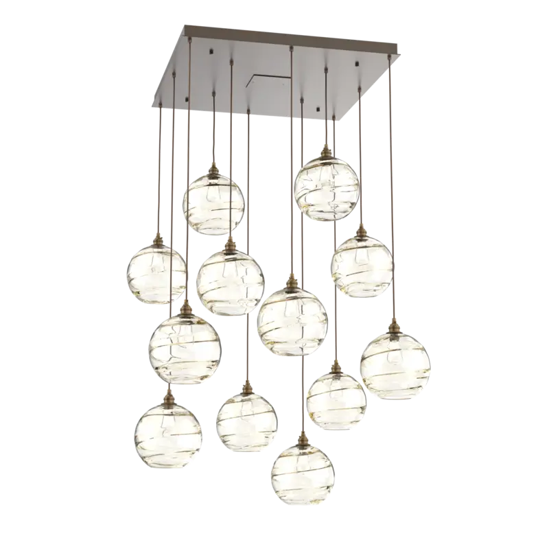 Terra Square Pendant Chandelier