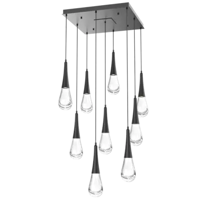 Raindrop Square Pendant Chandelier