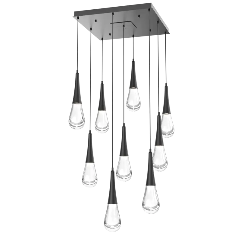 Raindrop Square Pendant Chandelier