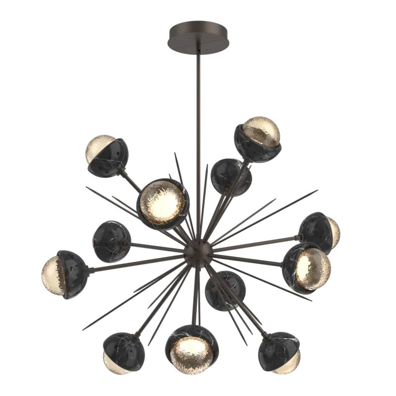Cabochon Starburst Chandelier