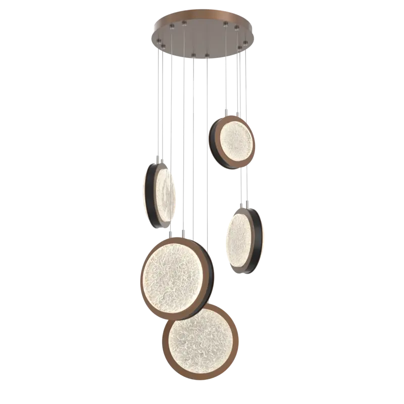 Iris Round Pendant Chandelier