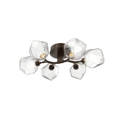 Gem Organic Flush Mount Light