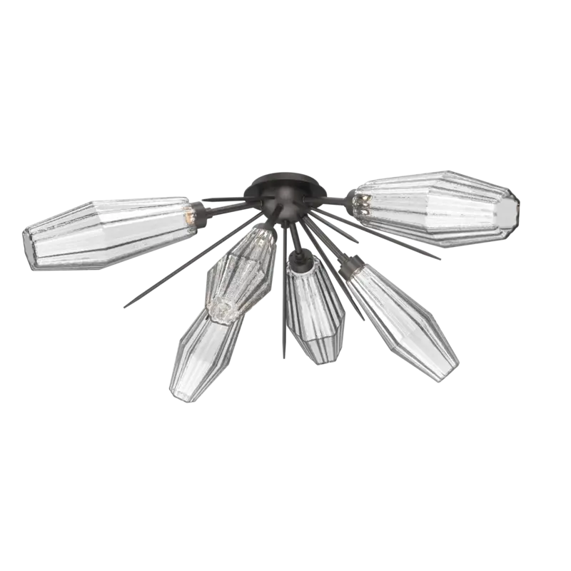 Aalto Half Starburst Flush Mount