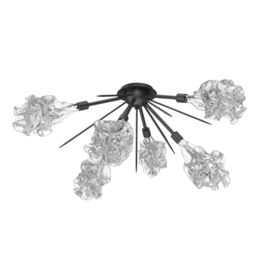 Blossom Half Starburst Flush Mount