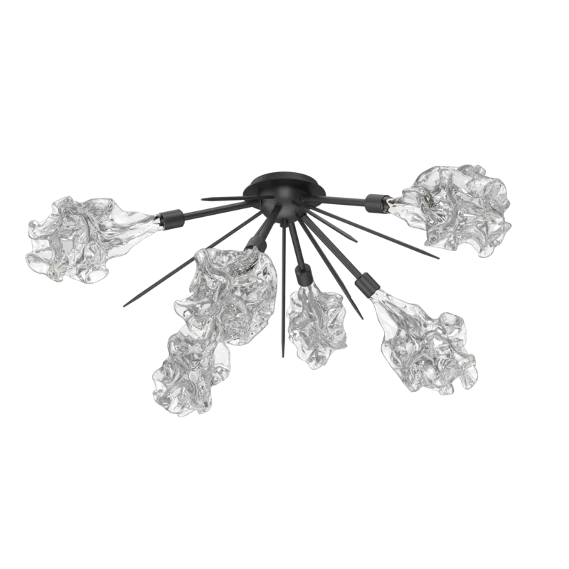 Blossom Half Starburst Flush Mount