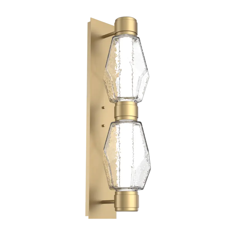 Gem Mandrel Double Sconce