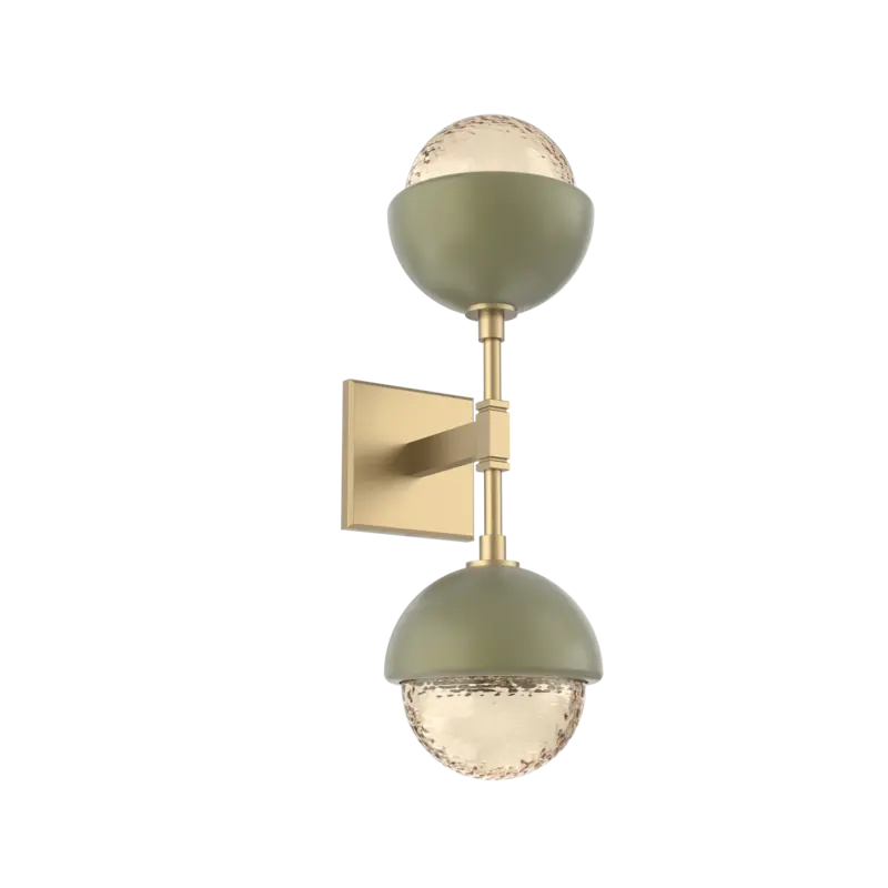Cabochon Double Sconce