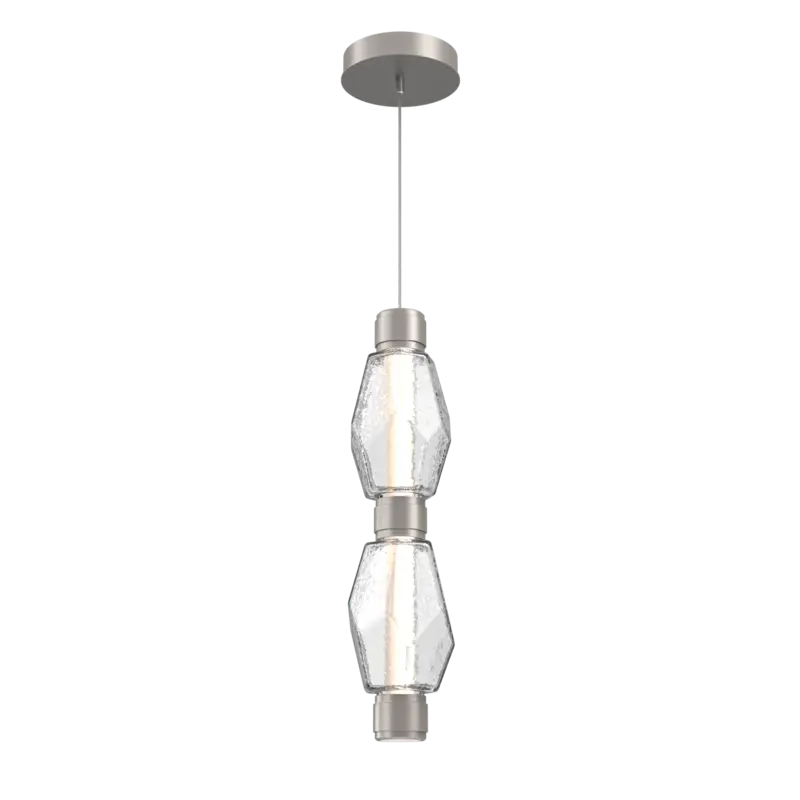Gem Mandrel Double Pendant