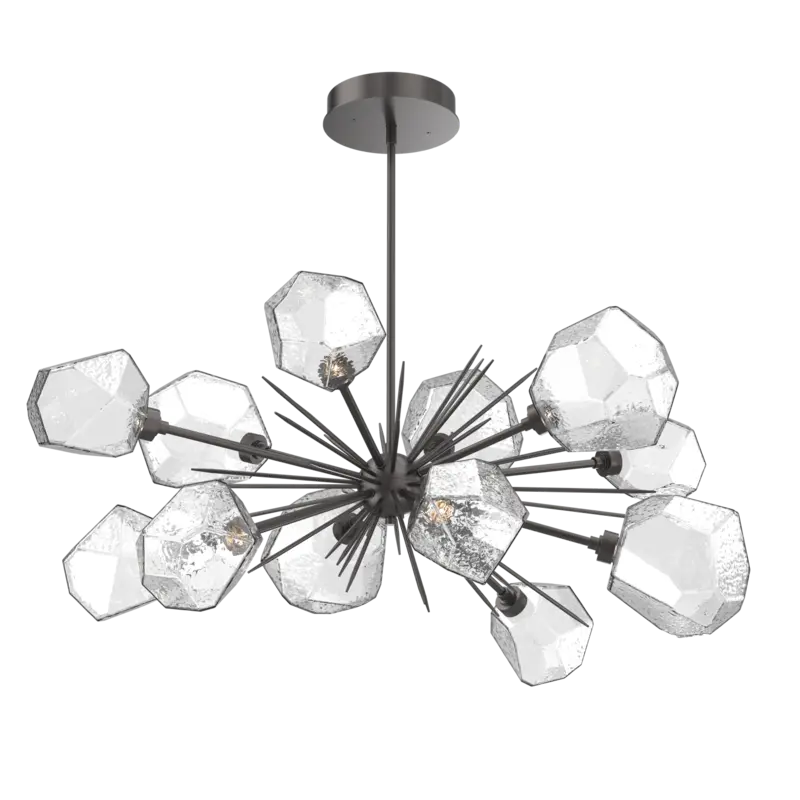 Gem Oval Starburst Chandelier