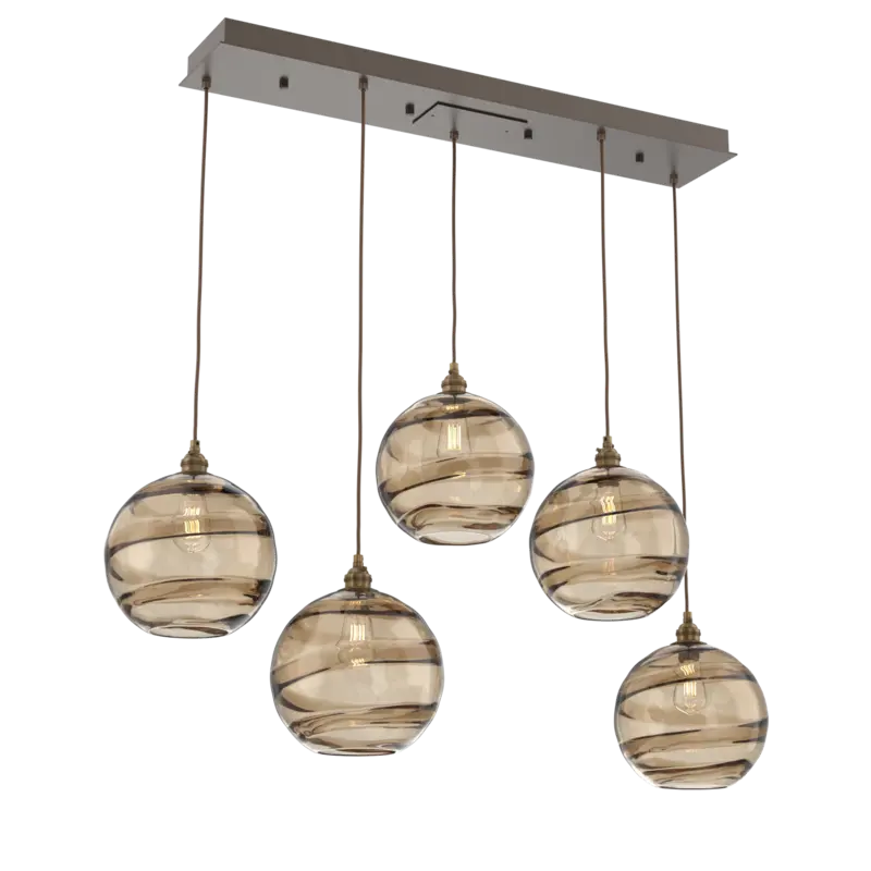Terra Linear Pendant Chandelier