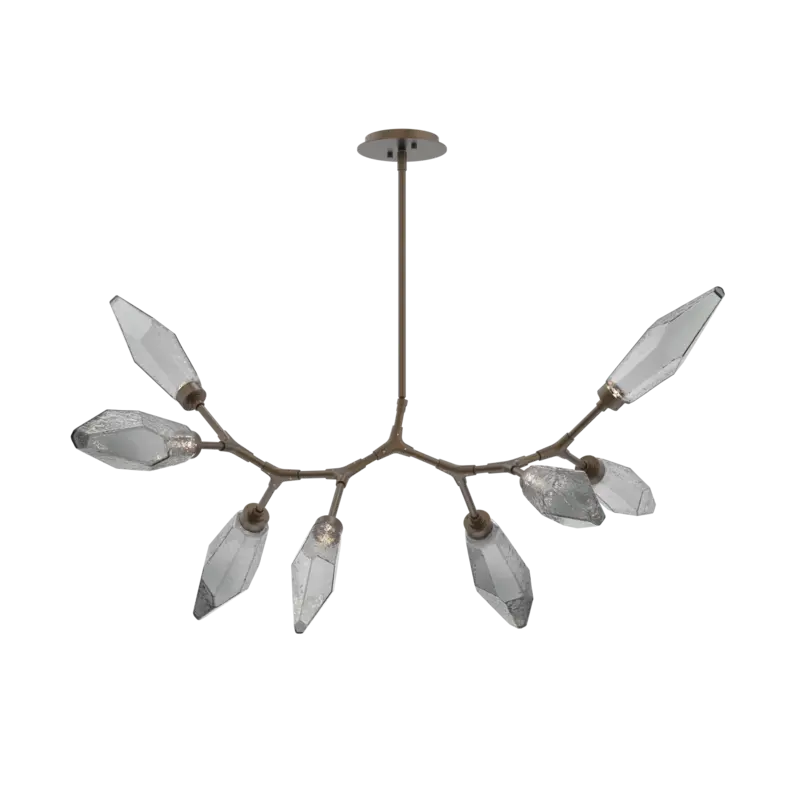 Rock Crystal Modern Branch Chandelier