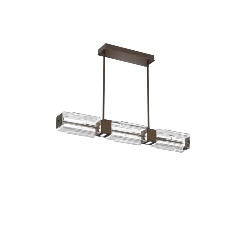 Ledgestone Linear Chandelier