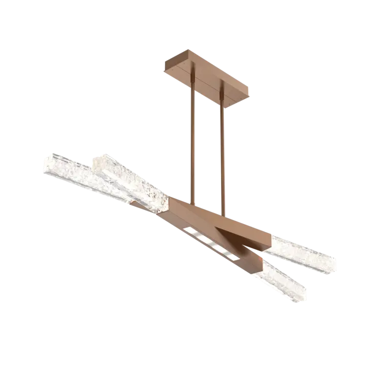 Axis Pivot Linear Chandelier