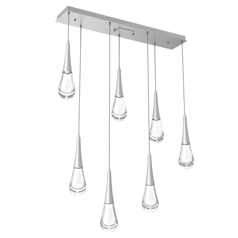 Raindrop Linear Pendant Chandelier