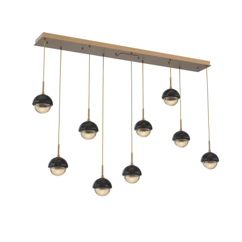 Cabochon Linear Pendant Chandelier