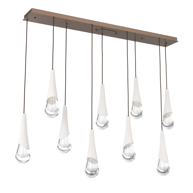 Hailstone Linear Pendant Chandelier