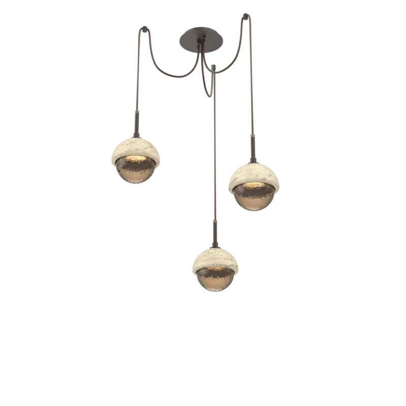 Cabochon Swag Chandelier
