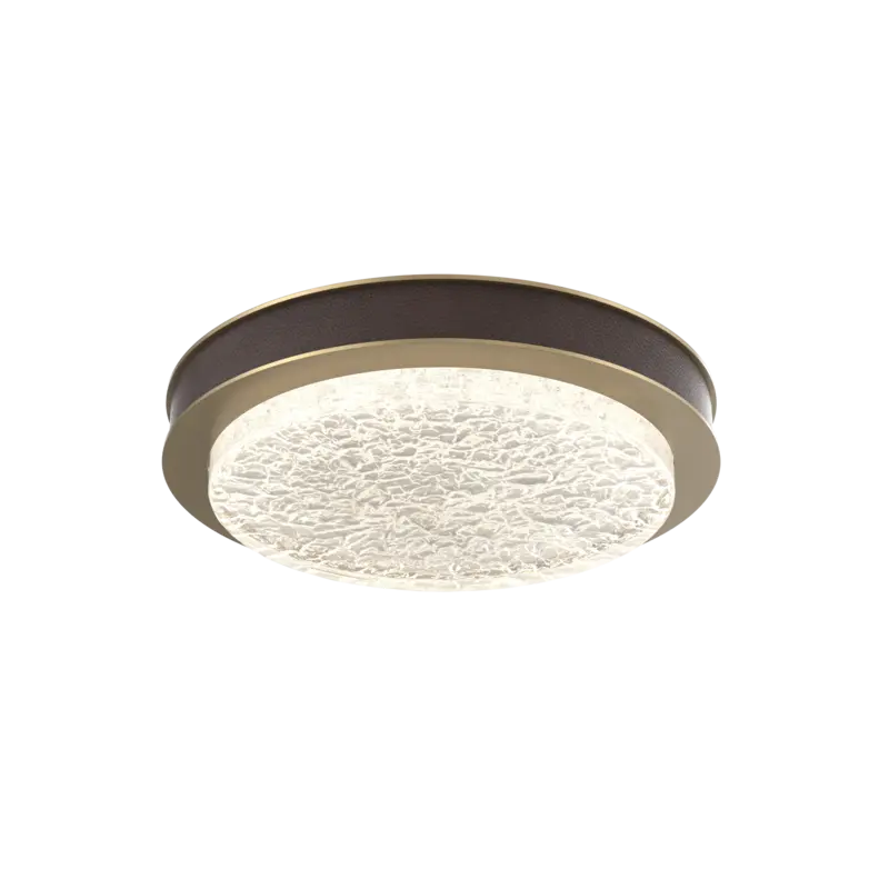 Iris Single Glass Sconce & Flush Mount
