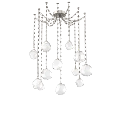 Gem Swag Chandelier