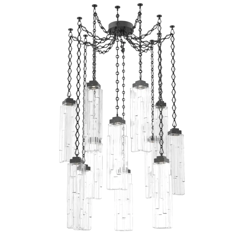 Ledgestone Swag Chandelier