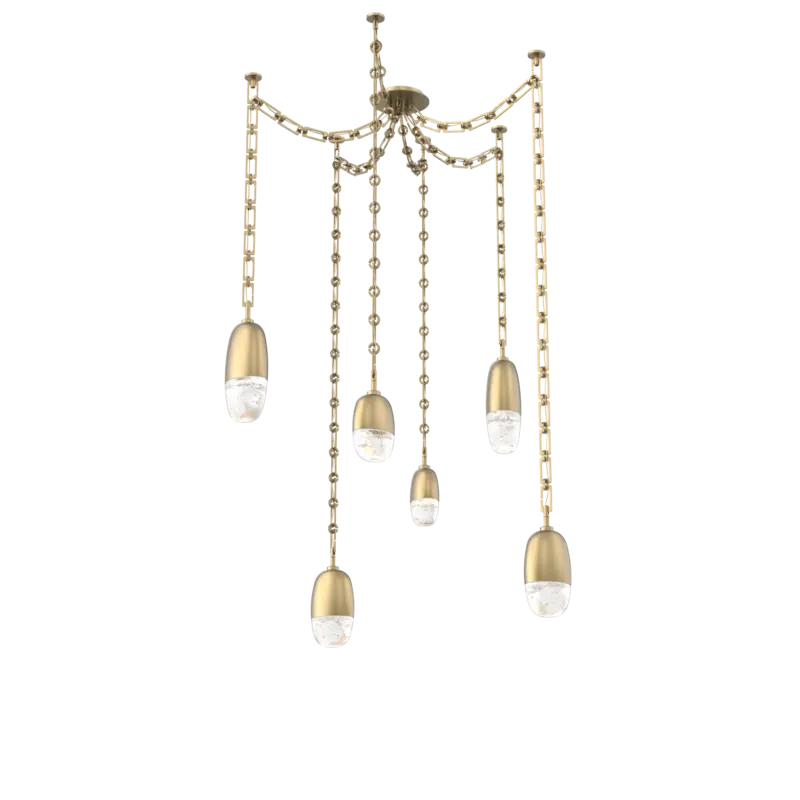 Pebble Swag Chandelier
